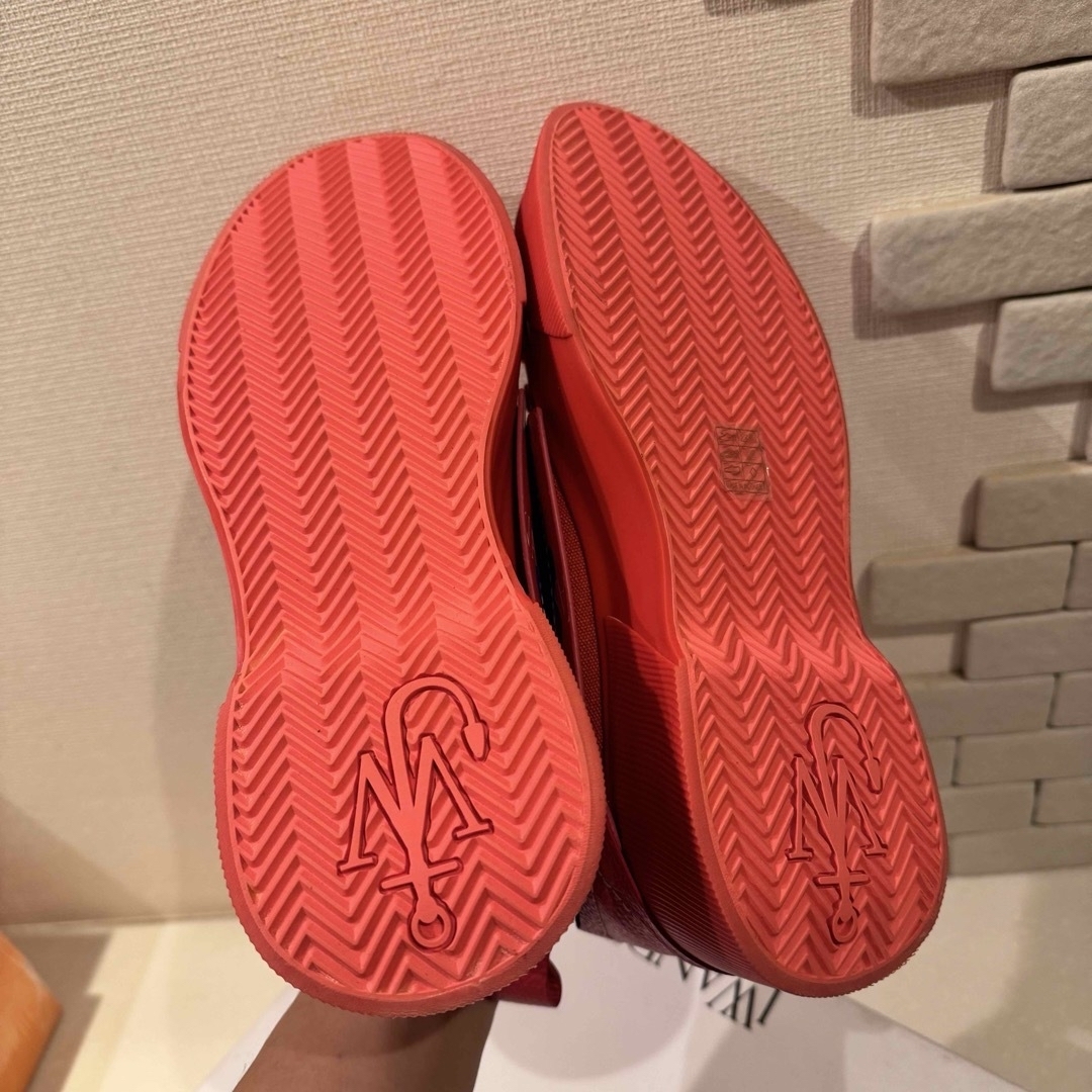EU39【新品】JW Anderson プレミアムレザースニーカー 厚底 EU39【新品】JW Anderson プレミアムレザースニーカー 厚底