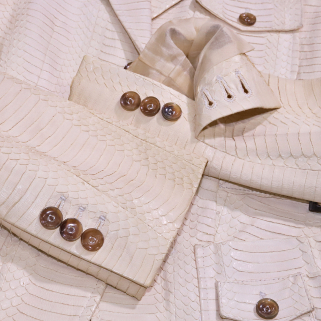 Brioni - 本物 ブリオーニ 極希少 総蛇革エキゾチックパイソン Brioni - 本物 ブリオーニ 極希少 総蛇革エキゾチックパイソン