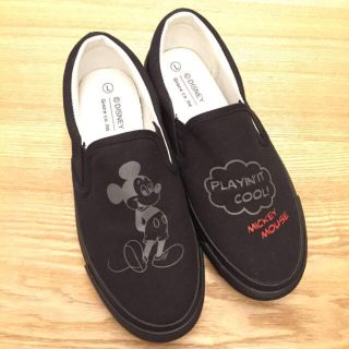 ディズニー(Disney)のchomo様専用、ミッキースリッポン(スリッポン/モカシン)