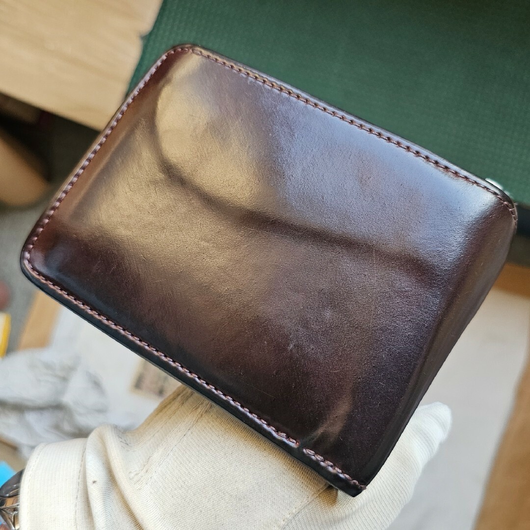 WILDSWANS グラウンダー シェルコードバン CORDOVAN #8 財布の WILDSWANS グラウンダー シェルコードバン CORDOVAN #8 財布の