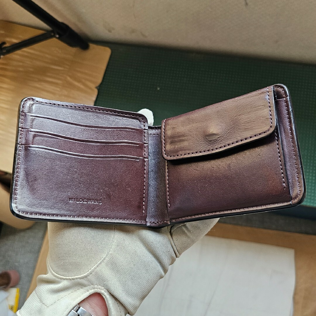 WILDSWANS グラウンダー シェルコードバン CORDOVAN #8 財布の WILDSWANS グラウンダー シェルコードバン CORDOVAN #8 財布の