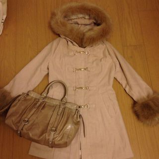 ファー付コート(ロングコート)