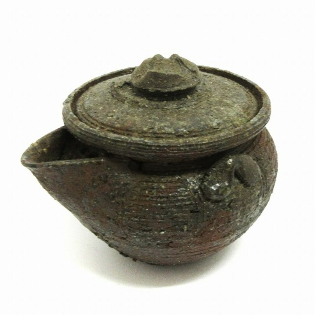 森宝山 備前焼 宝瓶 茶器 煎茶道具 同梱不可 森宝山 備前焼 宝瓶 茶器 煎茶道具 同梱不可
