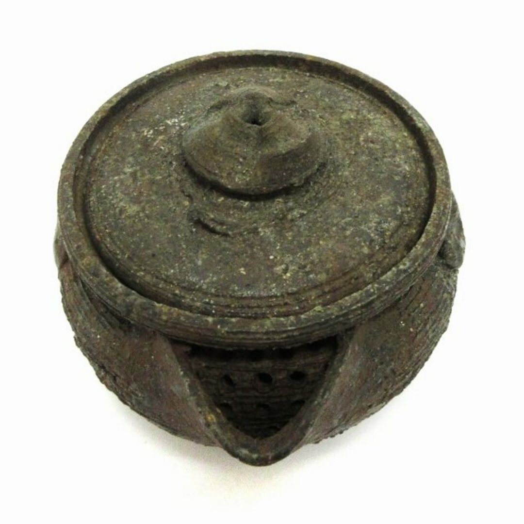 森宝山 備前焼 宝瓶 茶器 煎茶道具 同梱不可 森宝山 備前焼 宝瓶 茶器 煎茶道具 同梱不可