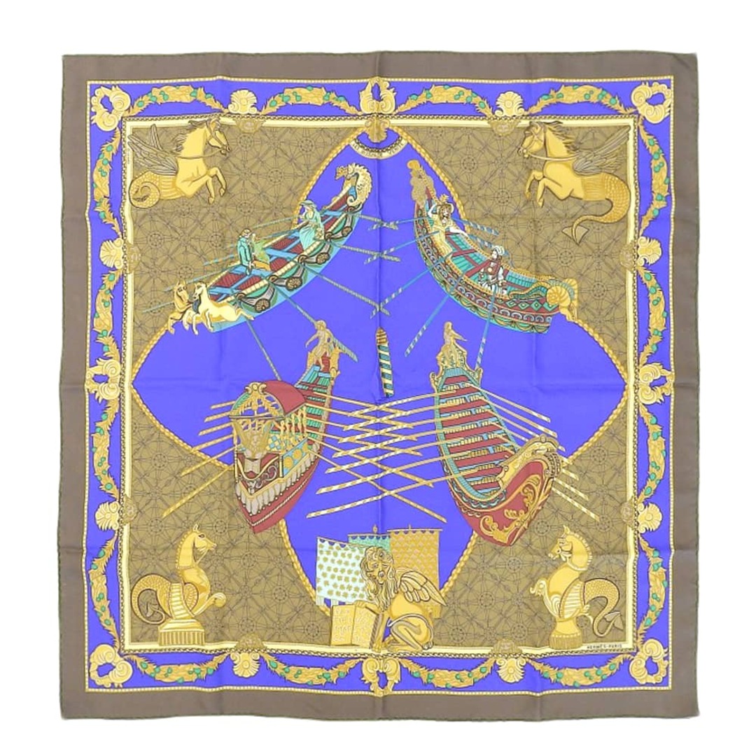 HERMES エルメス カレ90 LES めんどくさい FETES DU ROI SOLEIL HERMES エルメス カレ90 LES めんどくさい FETES DU ROI SOLEIL