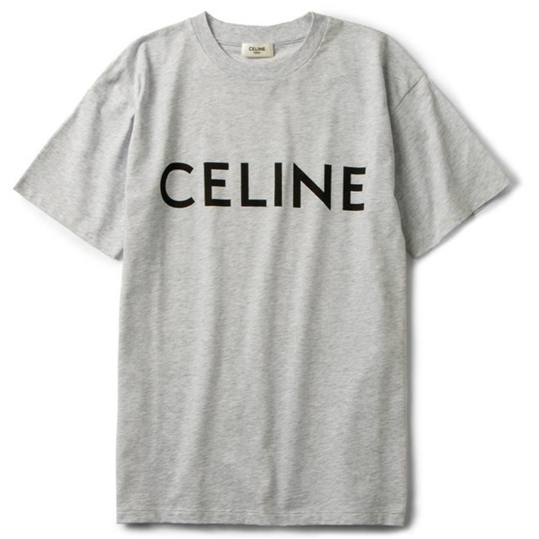 CELINE - CELINE  ロゴ Tシャツ 2X764 501F  美品