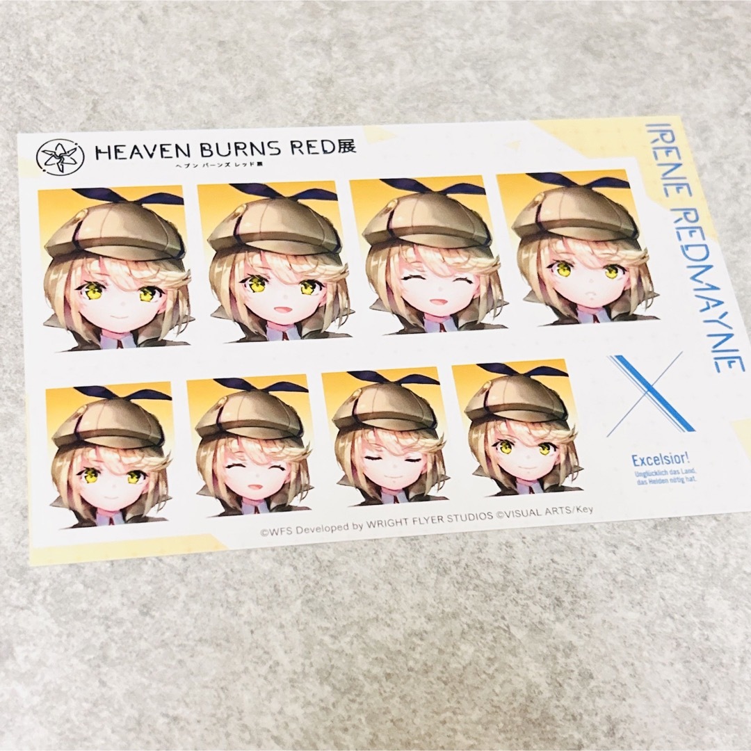 新品ヘブバン展 アイリーン・レドメイン 証明写真 エンタメ/ホビーのおもちゃ/ぬいぐるみ(キャラクターグッズ)の商品写真