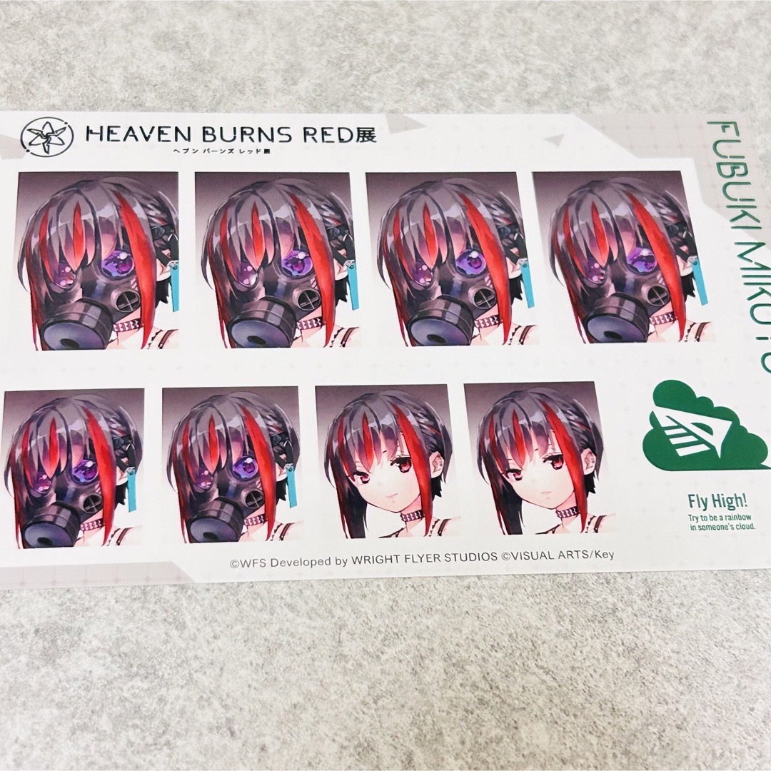 新品ヘブバン展 命吹雪 証明写真 エンタメ/ホビーのおもちゃ/ぬいぐるみ(キャラクターグッズ)の商品写真