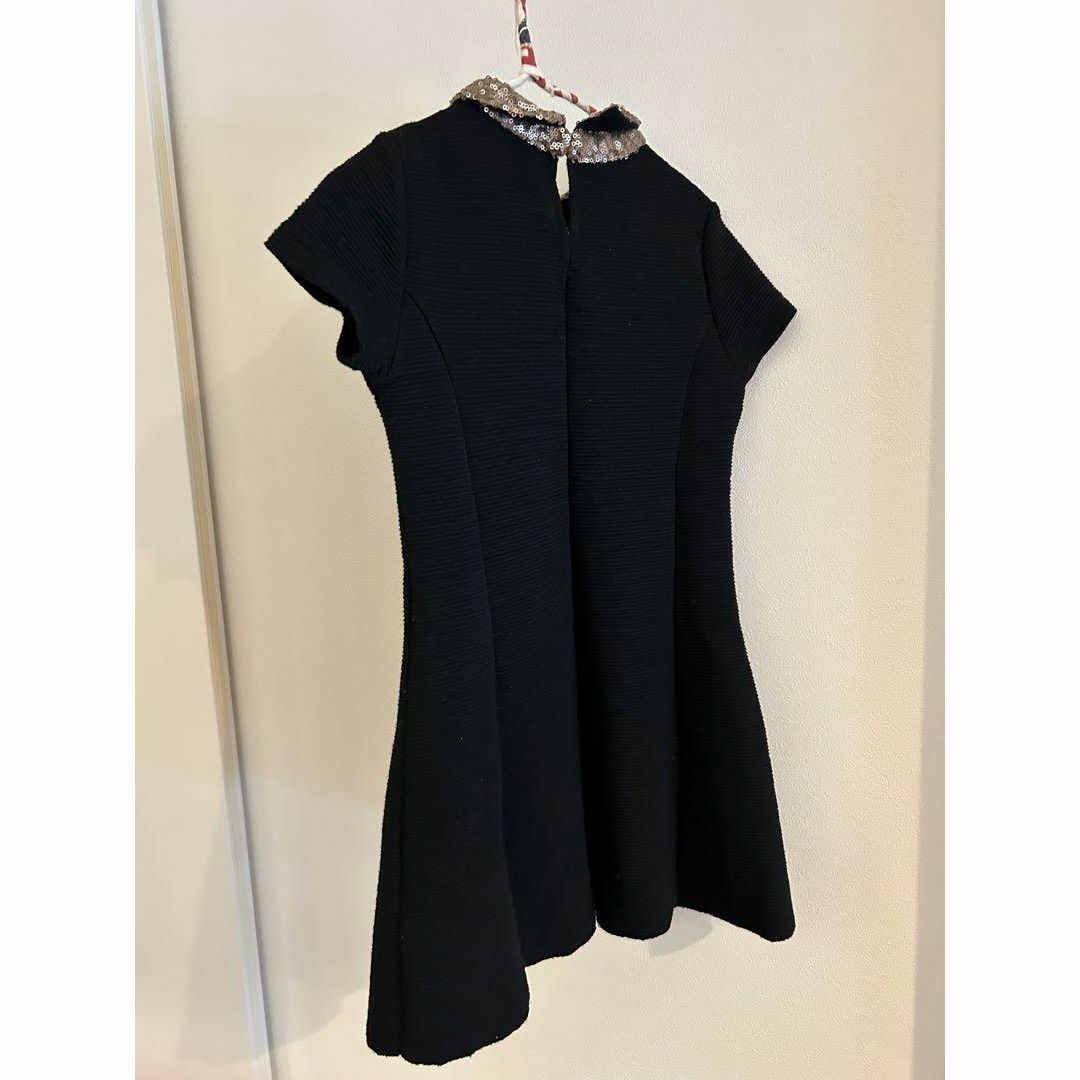 ZARA KIDS(ザラキッズ)のZara Girls ザラ　ワンピース　122cm 黒 発表会　ハロウィン キッズ/ベビー/マタニティのキッズ服女の子用(90cm~)(ワンピース)の商品写真