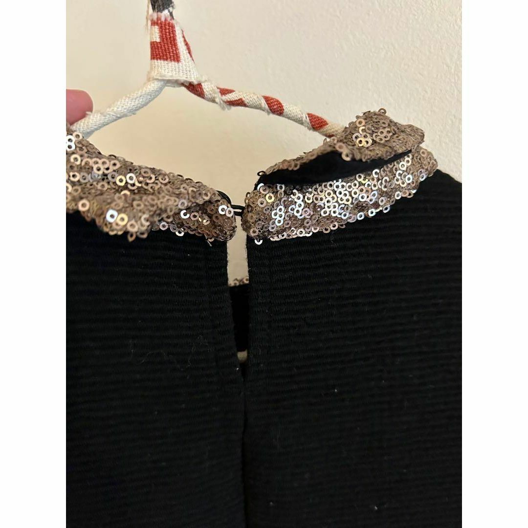 ZARA KIDS(ザラキッズ)のZara Girls ザラ　ワンピース　122cm 黒 発表会　ハロウィン キッズ/ベビー/マタニティのキッズ服女の子用(90cm~)(ワンピース)の商品写真