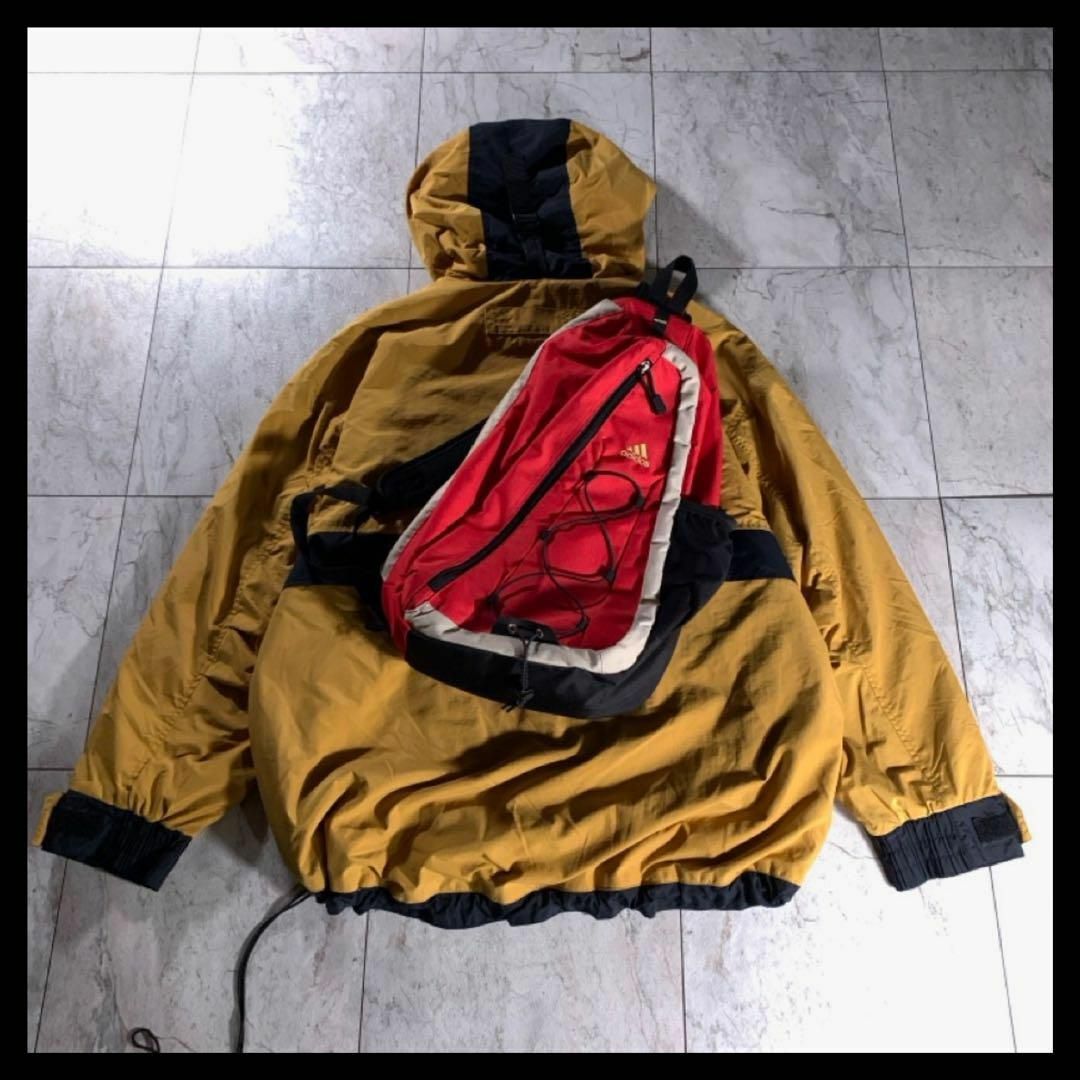 adidas - 00s adidas archive ワンショルダー スリングバッグ 赤 adidas - 00s adidas archive ワンショルダー スリングバッグ 赤