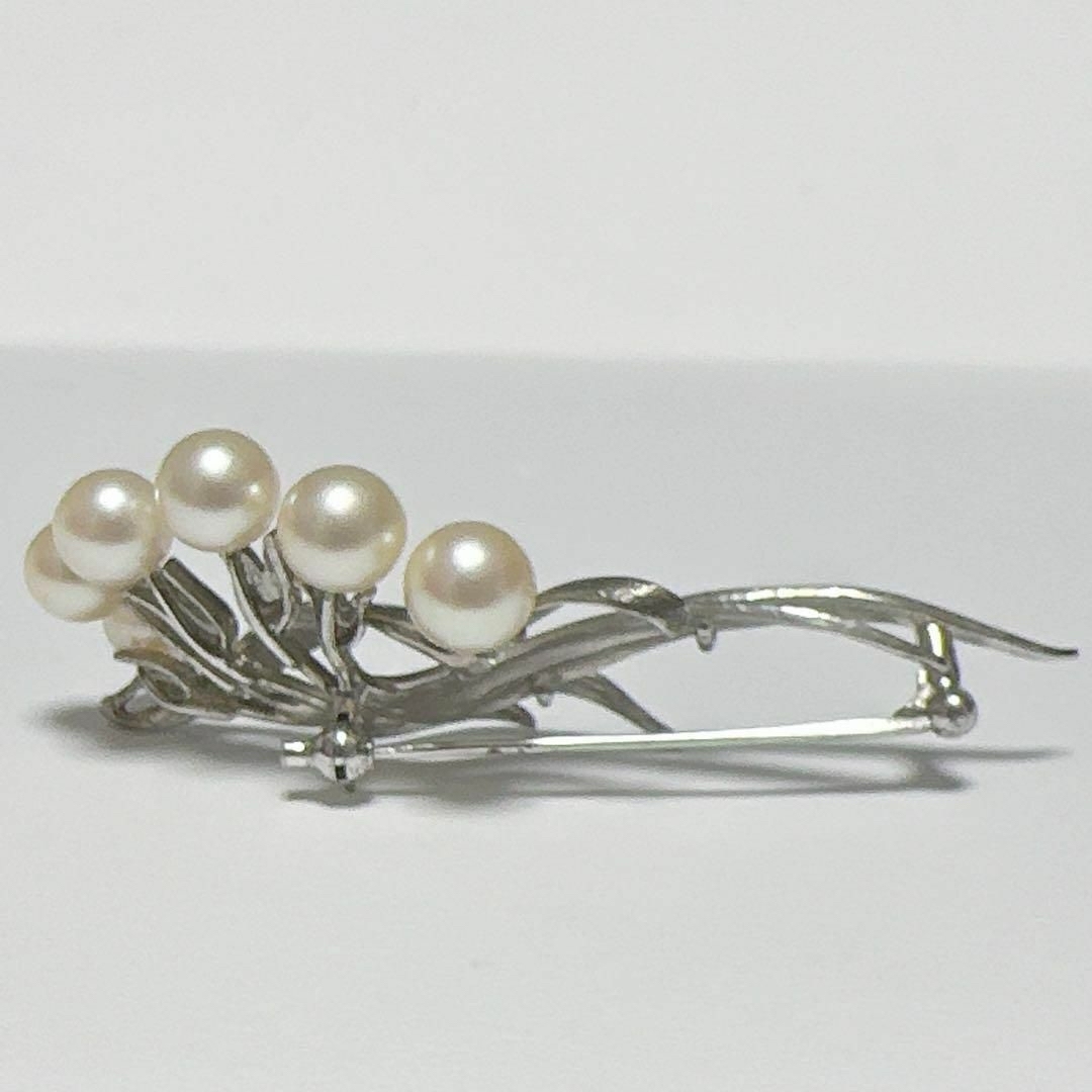 MIKIMOTO ミキモト ブローチ パール SVシルバー MIKIMOTO ミキモト ブローチ パール SVシルバー
