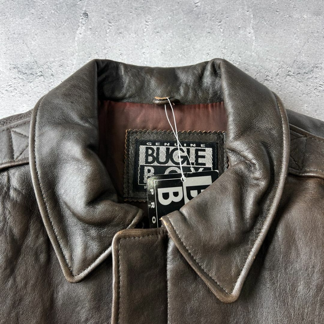 VINTAGE - BUGLE BOY 中綿入り 羊革 本革 A-2 フライト VINTAGE - BUGLE BOY 中綿入り 羊革 本革 A-2 フライト