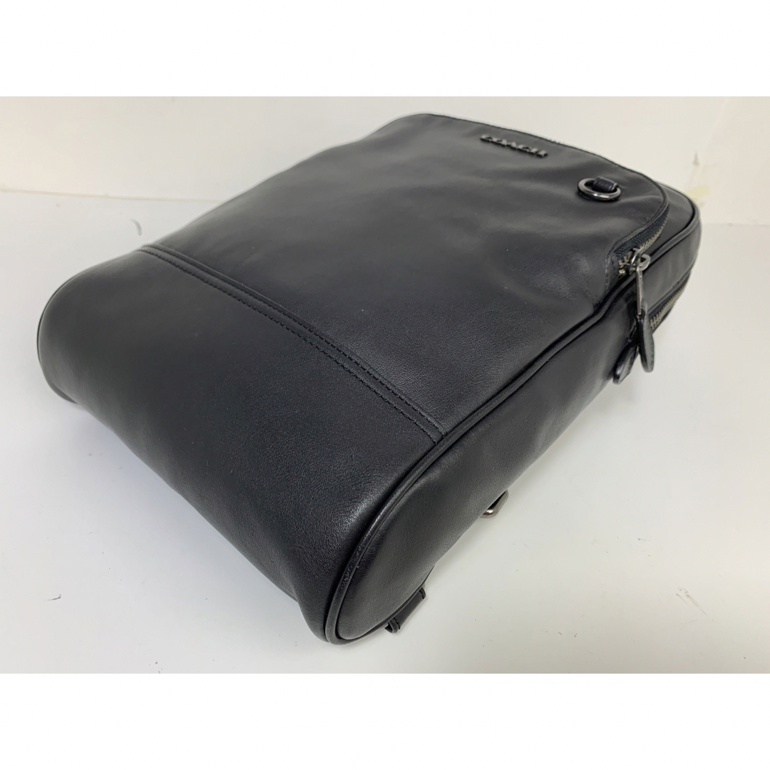 極美品☆ コーチ メンズ COACH グラハム レザー ボディバッグ 極美品☆ コーチ メンズ COACH グラハム レザー ボディバッグ