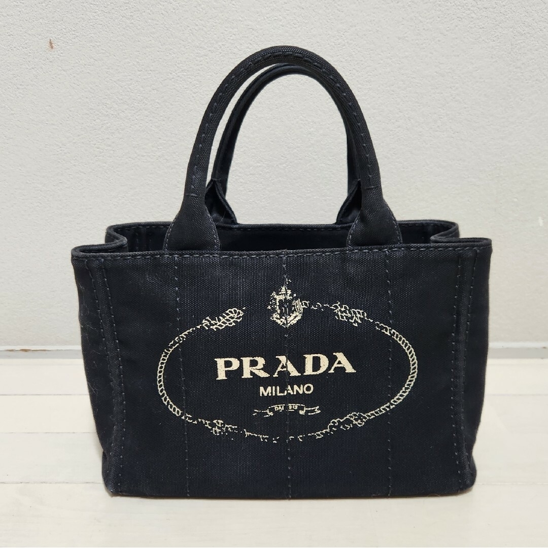 PRADA - ☆PRADAカナパNero☆ブラック☆ショルダー付き2way PRADA - ☆PRADAカナパNero☆ブラック☆ショルダー付き2way