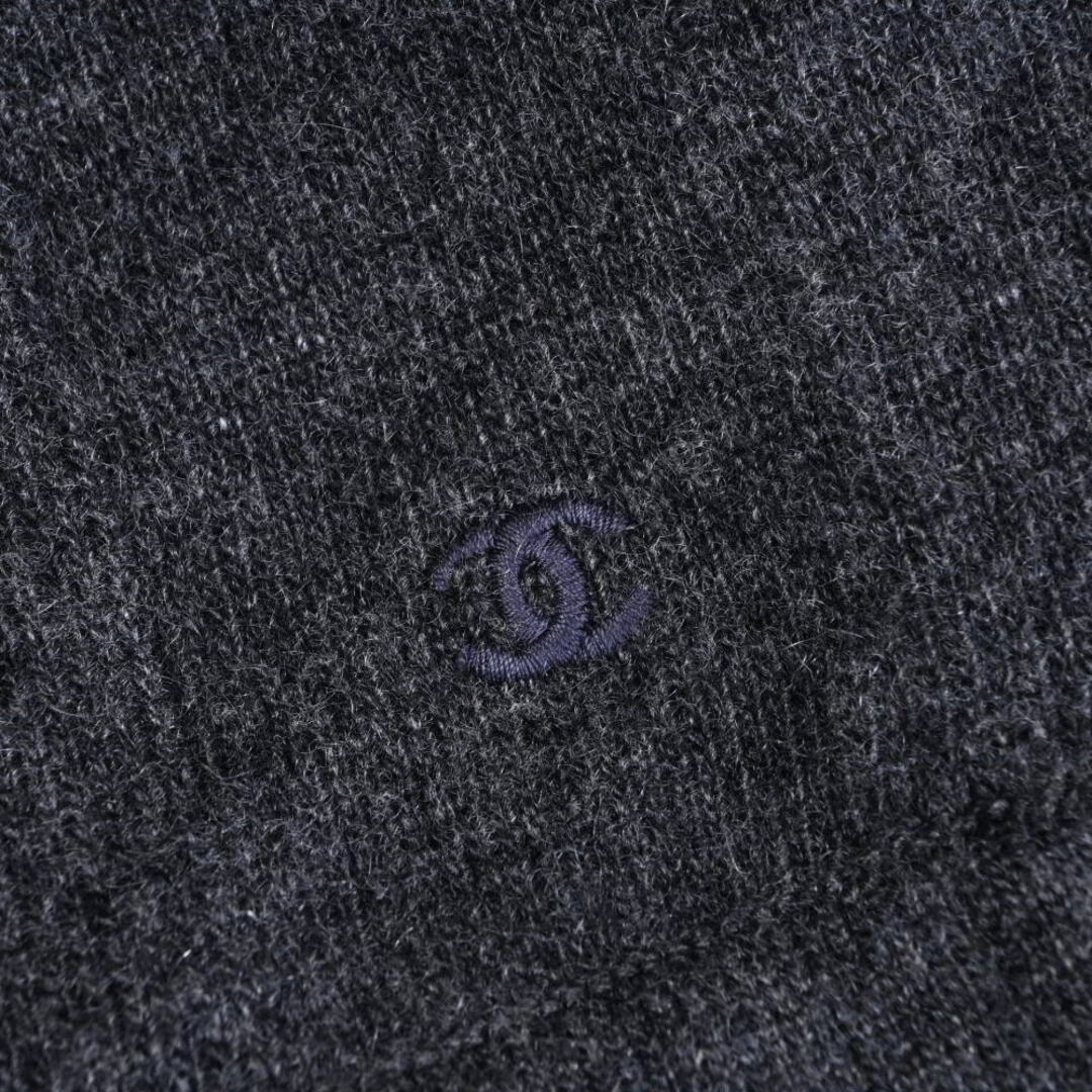 CHANEL - CHANEL ヴィンテージ カシミヤ ニットカーディガンの CHANEL - CHANEL ヴィンテージ カシミヤ ニットカーディガンの