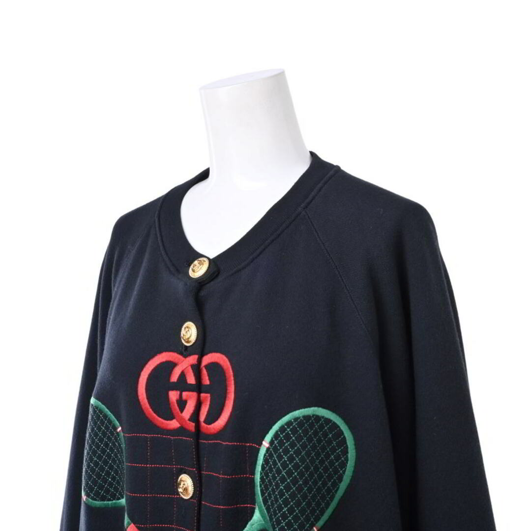 GUCCI - GUCCI 581167 テニス リバーシブル ロングカーディガン GUCCI - GUCCI 581167 テニス リバーシブル ロングカーディガン