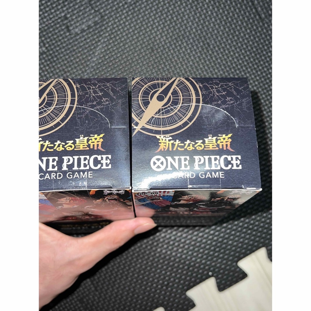 ワンピースカード 新たなる皇帝 2box テープ付き 未開封 ワンピースカード 新たなる皇帝 2box テープ付き 未開封