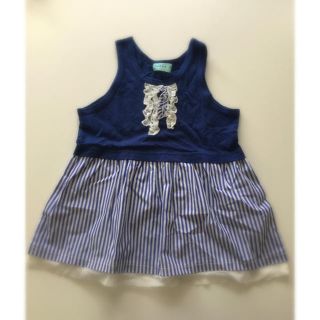 ハッカキッズ(hakka kids)の【新品・未使用】hakka kids チュニック(Tシャツ/カットソー)