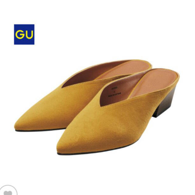 GU(ジーユー)のタイムセール！GU Ｖカットミュール レディースの靴/シューズ(ハイヒール/パンプス)の商品写真