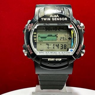 希少!レトロ・電池&ベルト交換済み】セイコー SEIKO アルバ 希少!レトロ・電池&ベルト交換済み】セイコー SEIKO アルバ