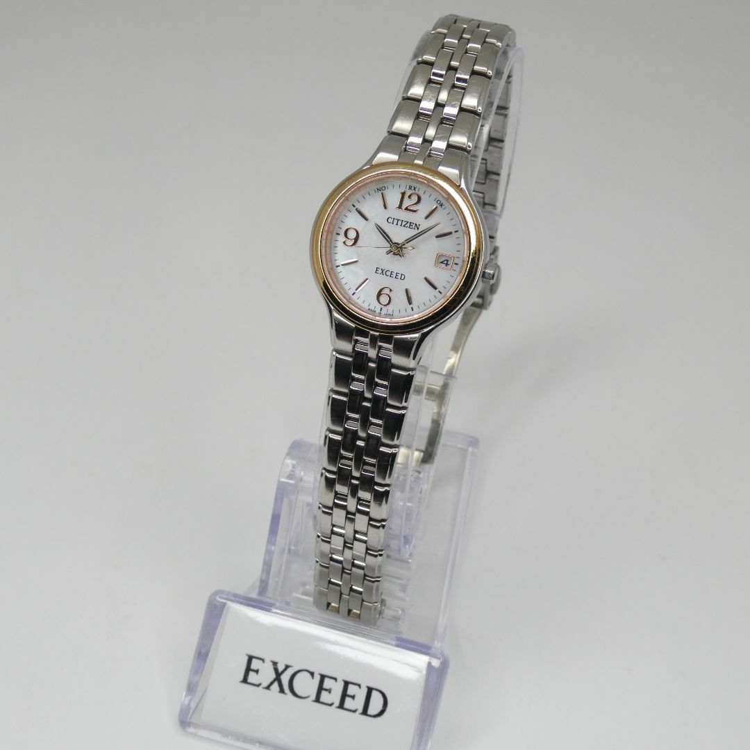 CITIZEN - ✴稼働品 シチズン エクシード 白蝶貝 エコドライブ CITIZEN - ✴稼働品 シチズン エクシード 白蝶貝 エコドライブ
