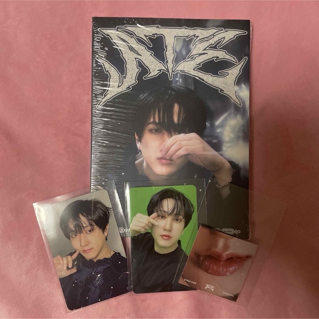 straykids スキズ ATE チャンビン アコーディオン トレカ リップ straykids スキズ ATE チャンビン アコーディオン トレカ リップ