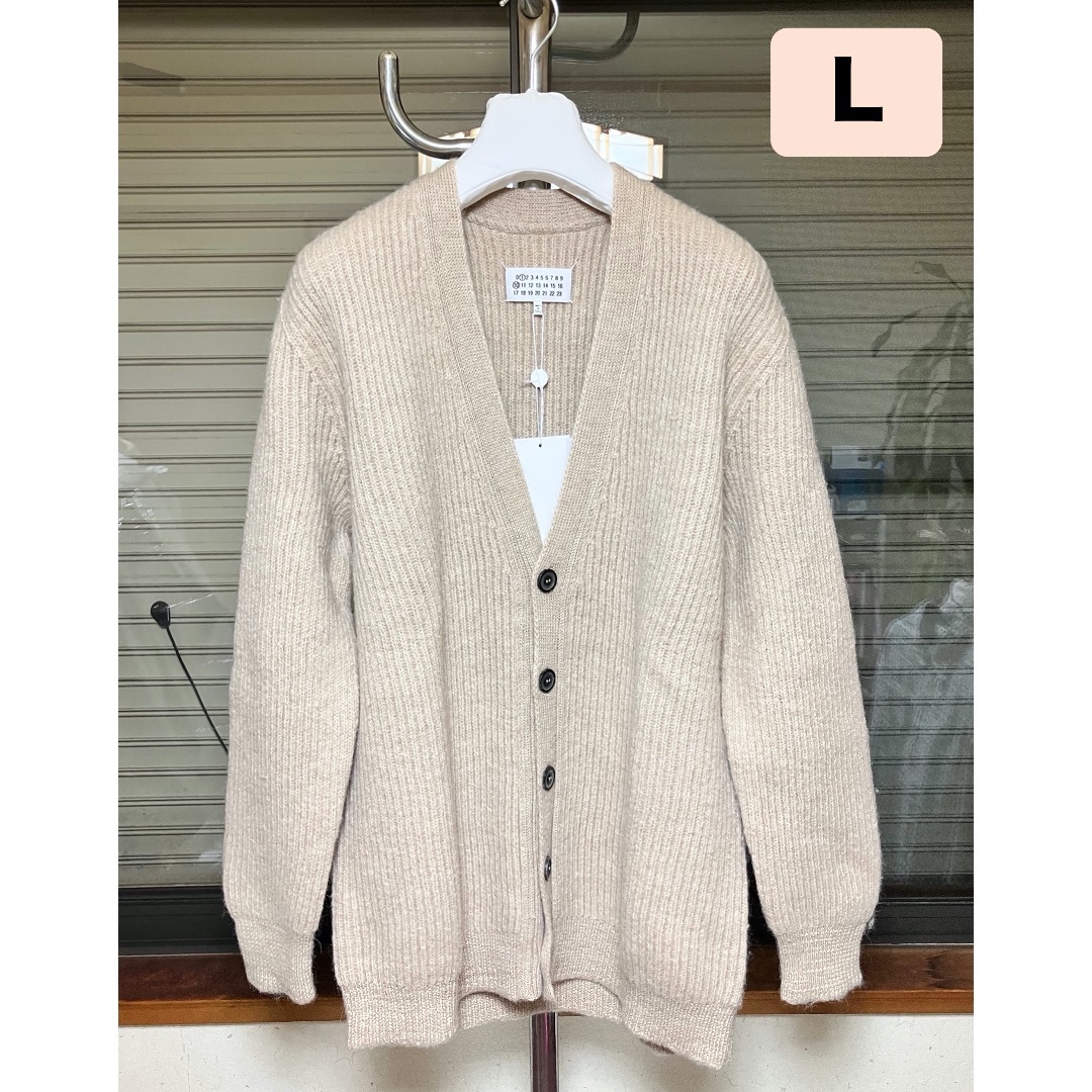 Maison Margiela（旧Maison Martin Margiela） - 新品 L マルジェラ 22aw リブ編みニット カーディガン 6851