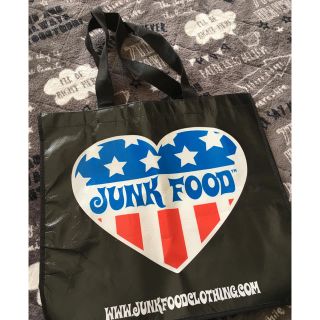 ジャンクフード(JUNK FOOD)の未使用ジャンクフードデカロゴバッグ(トートバッグ)