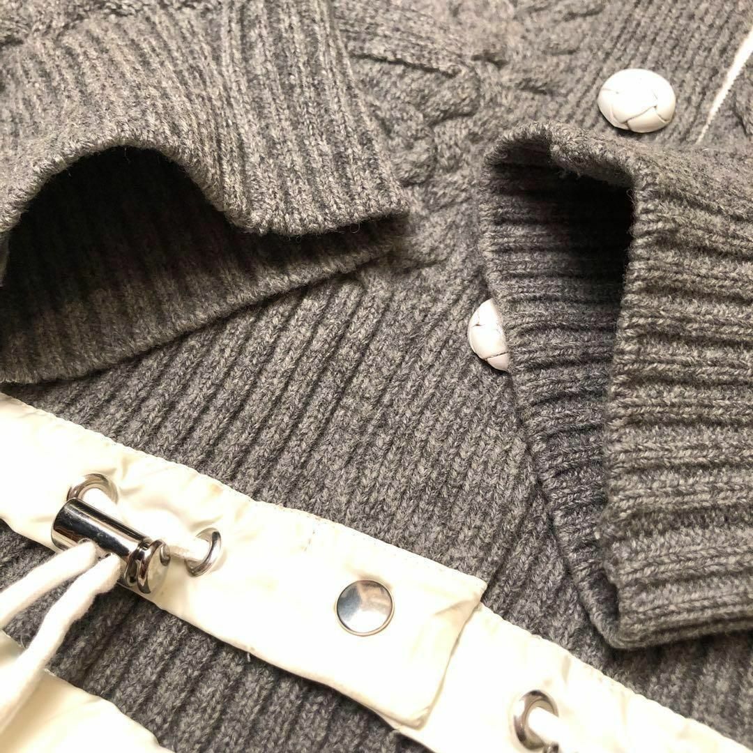 sacai - ☆サイズ1☆サカイ ドッキングウールカーディガン sacai - ☆サイズ1☆サカイ ドッキングウールカーディガン