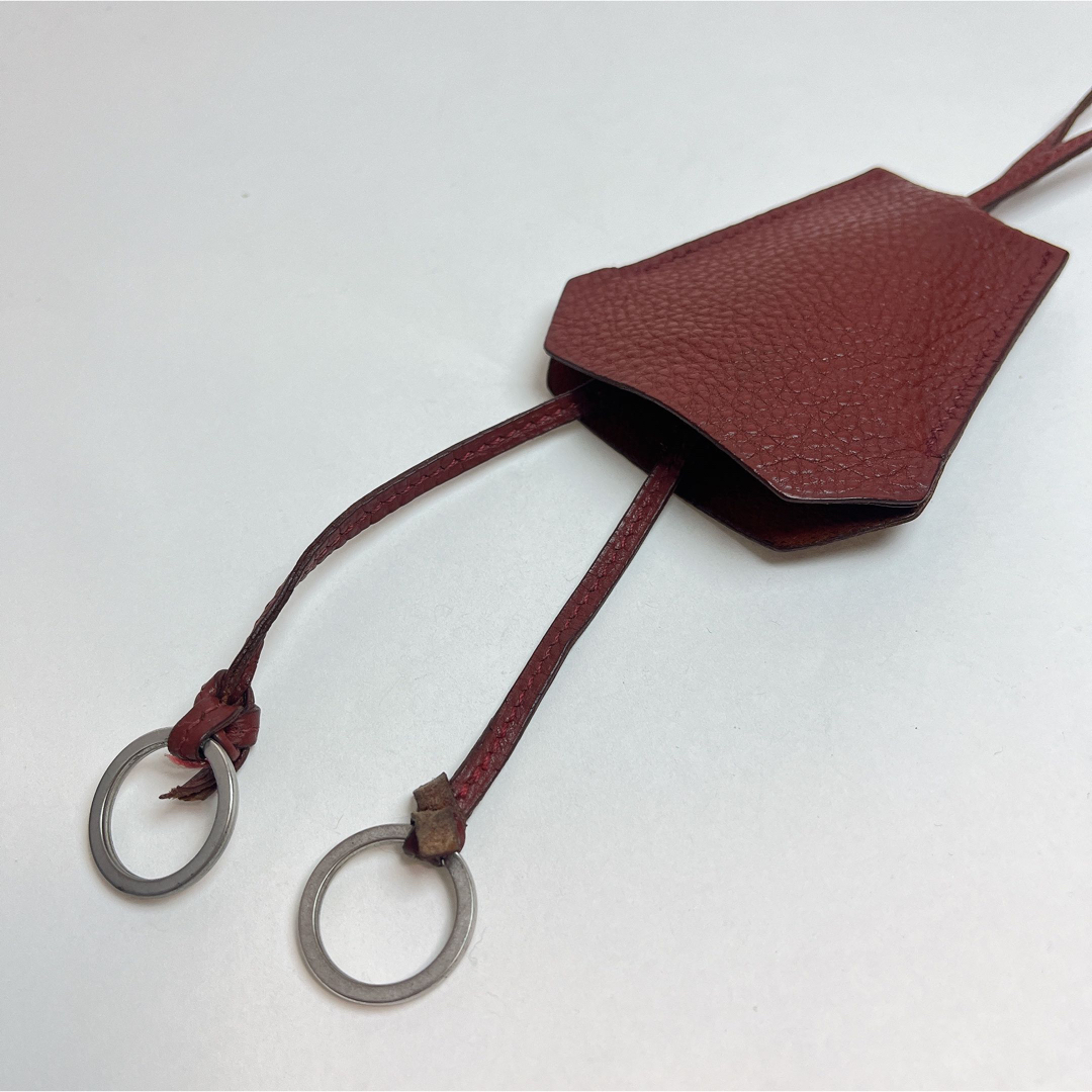 1166 エルメス クロシェット ネックレス D刻印 ブリック 1166 エルメス クロシェット ネックレス D刻印 ブリック
