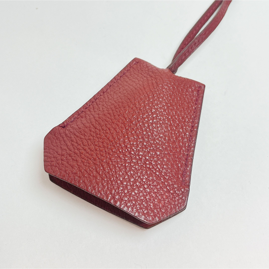 1166 エルメス クロシェット ネックレス D刻印 ブリック 1166 エルメス クロシェット ネックレス D刻印 ブリック