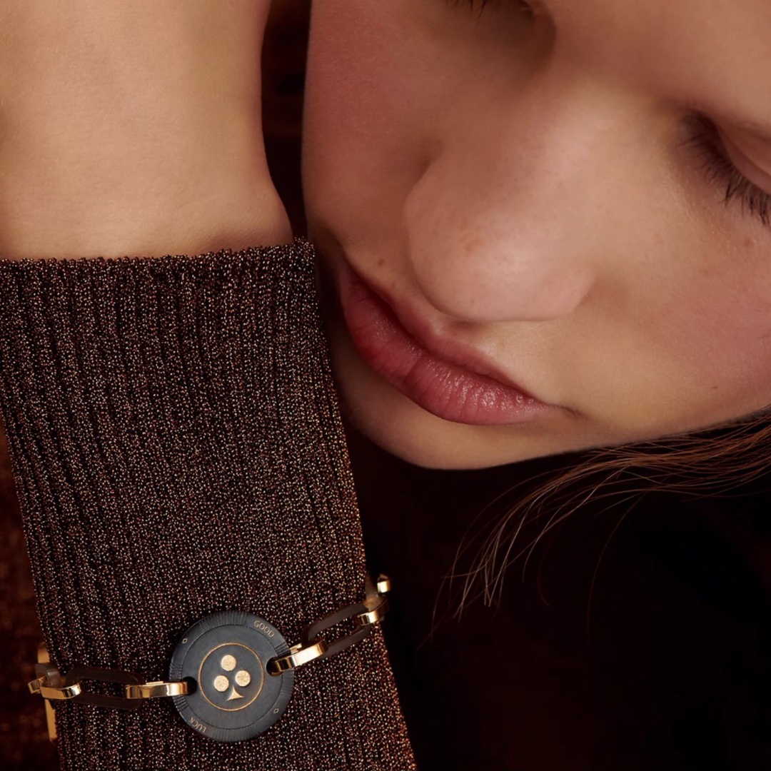 HERMES - 美品Hermès バッファローホーン ブレスレット スペード HERMES - 美品Hermès バッファローホーン ブレスレット スペード