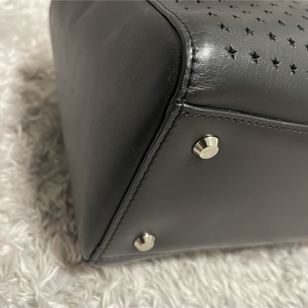 極美品 アニエスベー ショルダー 2WAY トートバッグ パンチング 極美品 アニエスベー ショルダー 2WAY トートバッグ パンチング