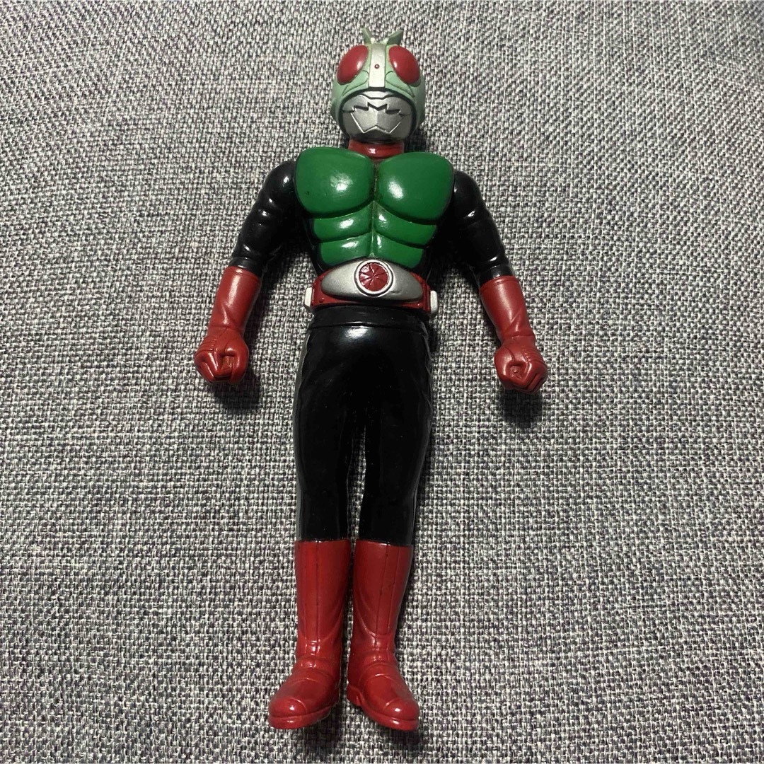 仮面ライダー 2号 ソフビ 1989年バンダイ エンタメ/ホビーのフィギュア(特撮)の商品写真