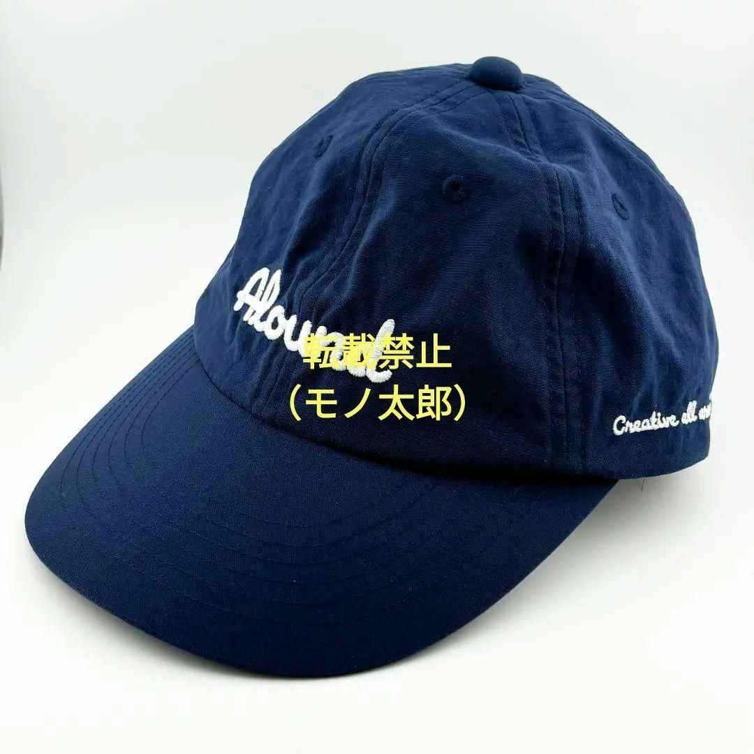 新品 NAVY ALOUND NYLON CAP ROUND LOGO ネイビー 新品 NAVY ALOUND NYLON CAP ROUND LOGO ネイビー