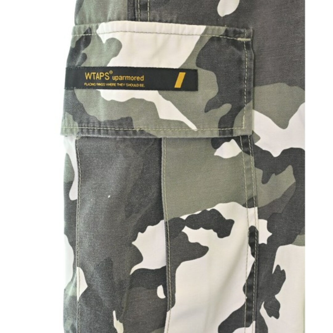 WTAPS カーゴパンツ 1(S位) カーキxグレーx白等(迷彩) 【古着 WTAPS カーゴパンツ 1(S位) カーキxグレーx白等(迷彩) 【古着