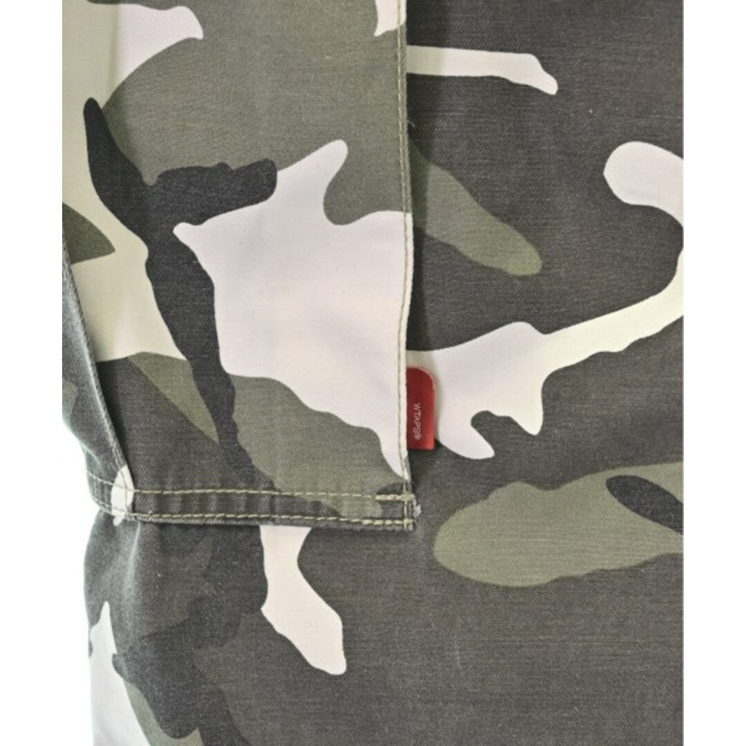 WTAPS カーゴパンツ 1(S位) カーキxグレーx白等(迷彩) 【古着 WTAPS カーゴパンツ 1(S位) カーキxグレーx白等(迷彩) 【古着