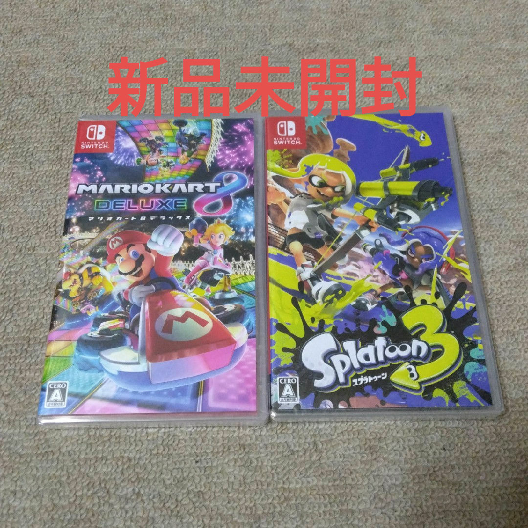 Nintendo Switch - マリオカート8デラックス＆スプラトゥーン3