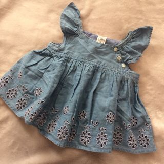 ベビーギャップ(babyGAP)の新品未使用☆GAPデニムチュニック(ワンピース)