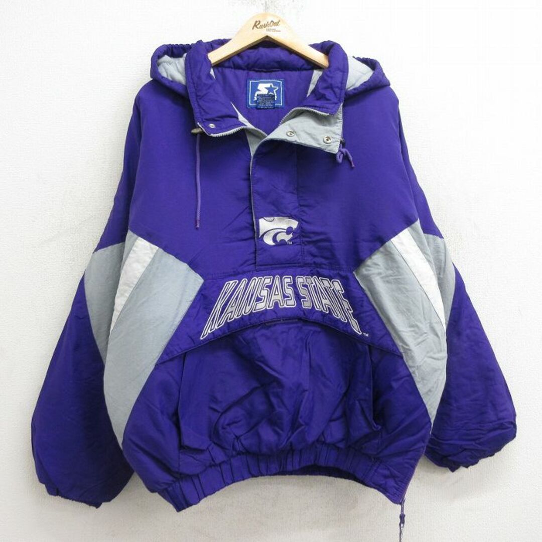 STARTER - XL☆古着 スターター STARTER 長袖 ナイロン STARTER - XL☆古着 スターター STARTER 長袖 ナイロン