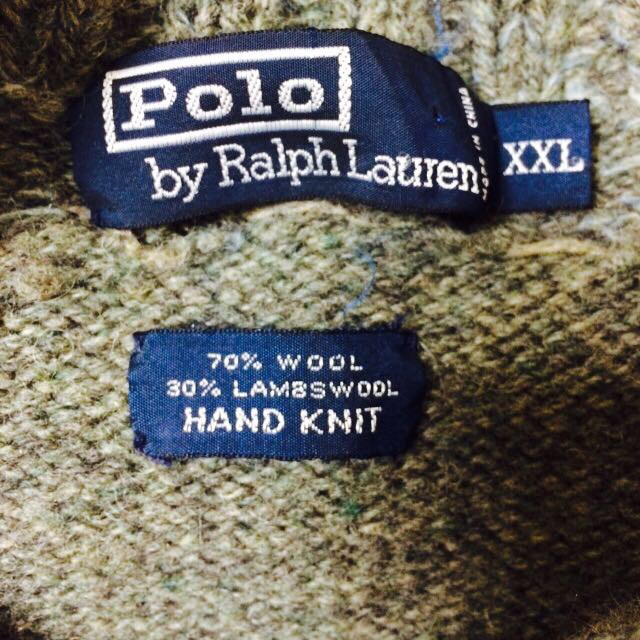 POLO RALPH LAUREN(ポロラルフローレン)の古着 ニット レディースのトップス(ニット/セーター)の商品写真