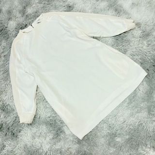 アドーア(ADORE)のアドーア　ブラウス　（38）　長袖　シンプル　無地　重ね着　レイヤード　厚手(シャツ/ブラウス(長袖/七分))