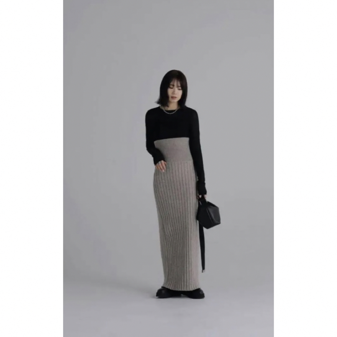 louren plating knit pencil skirt【週末限定】 スカート louren plating knit pencil skirt【週末限定】 スカート