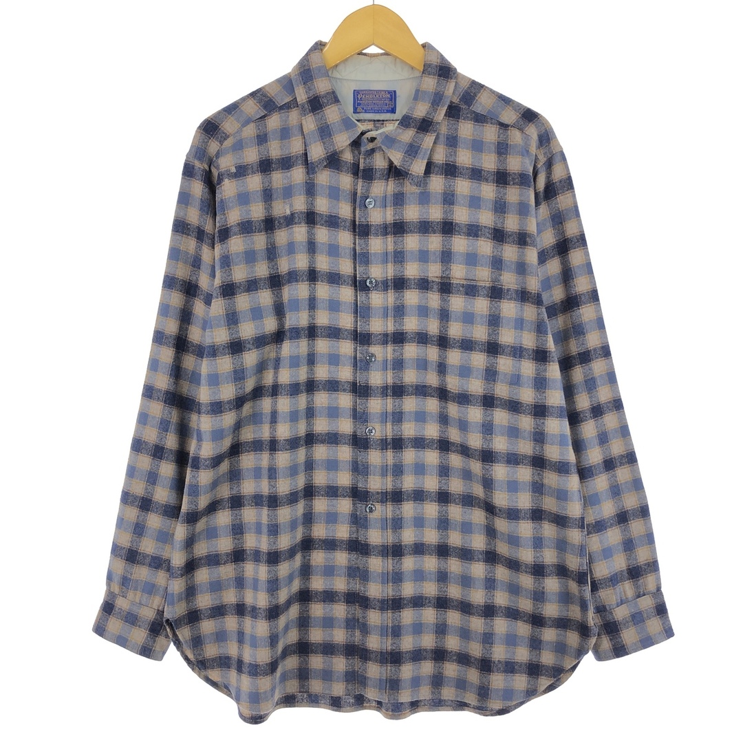 古着 70年代 ペンドルトン PENDLETON チェック柄 ウールシャツ 古着 70年代 ペンドルトン PENDLETON チェック柄 ウールシャツ