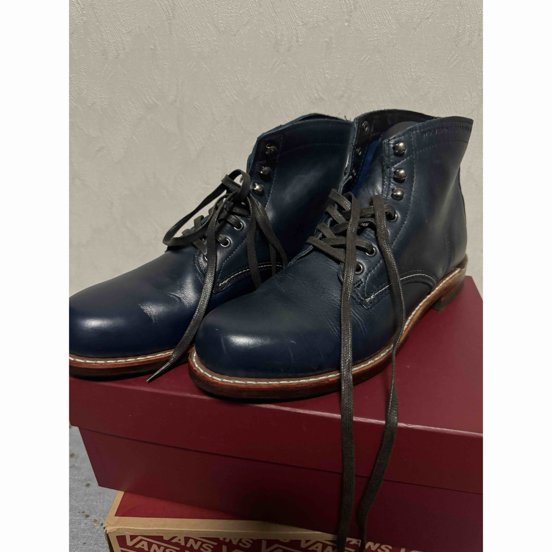 ウルヴァリン 1000マイルブーツ 新品 箱付き 10.5 28cm ネイビー ウルヴァリン 1000マイルブーツ 新品 箱付き 10.5 28cm ネイビー