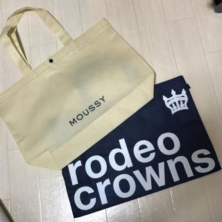 ロデオクラウンズ(RODEO CROWNS)のMOUSSY&RODEO CROWNS(ショップ袋)