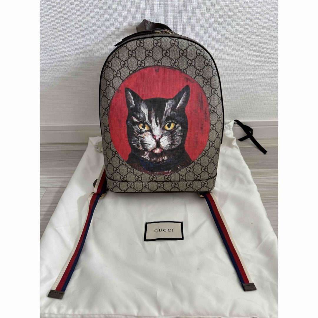 グッチ GGスプリーム ミスティックキャット バックパック 495621 楽天市場】グッチ GUCCI バックパック ミスティック キャット