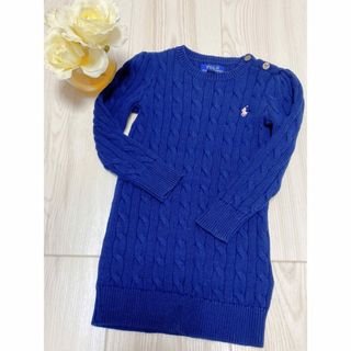 ラルフローレン(Ralph Lauren)の【Ralph Lauren】ラルフローレン　ニットワンピ　100(ワンピース)