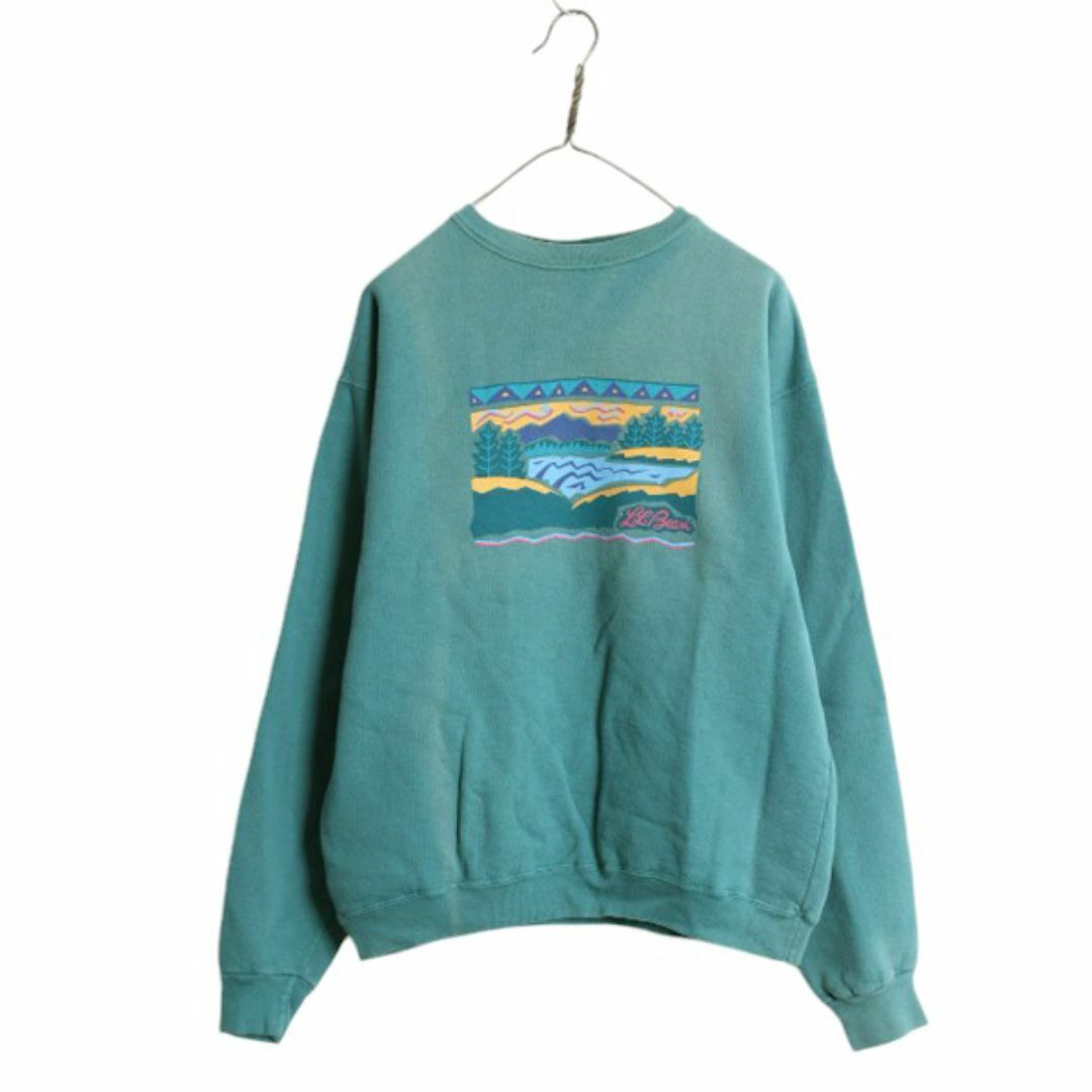 L.L.Bean - 90s USA製 エルエルビーン アート イラスト プリント L.L.Bean - 90s USA製 エルエルビーン アート イラスト プリント
